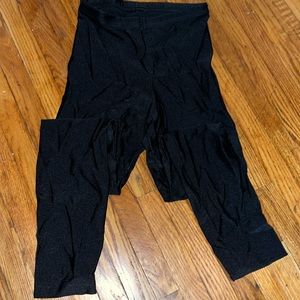 American apparel shinny leggings
